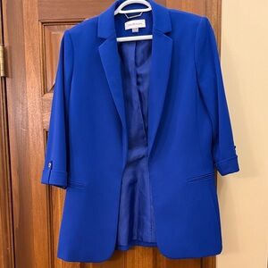 Calvin Klein Women's Royal Blue Suit Jacket